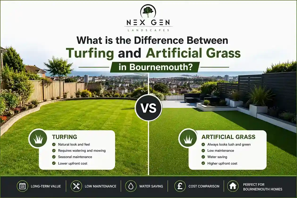 What is the Difference Between Turfing and Artificial Grass in Bournemouth