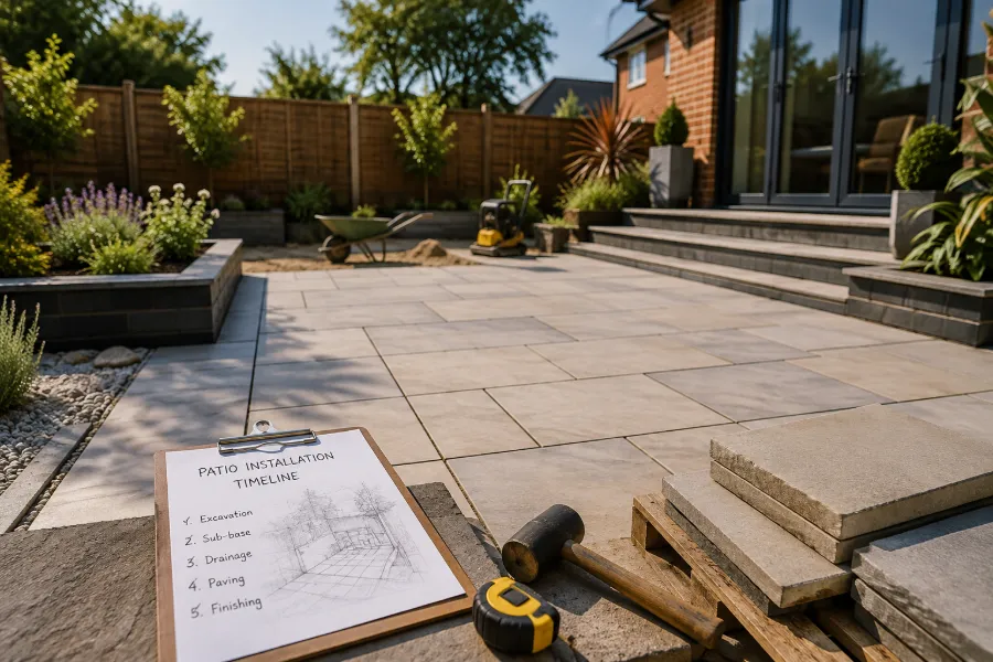 Patio Installation in Bournemouth: How Long Does It Take?