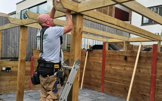 Wooden Garden Fencing Bournemouth