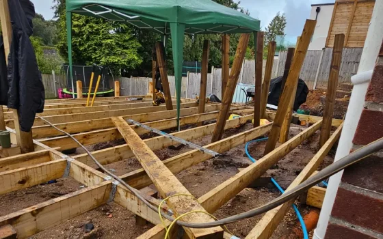 Fence and Decking Project Bournemouth