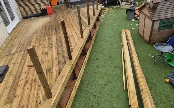 Garden Upgrade with Fencing and Decking Bournemouth