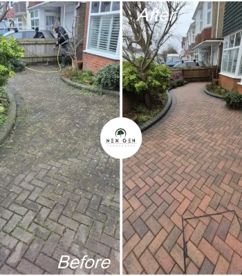 Durable Driveway Paving & Cleaning Services in Bournemouth | NexGen Landscapes
