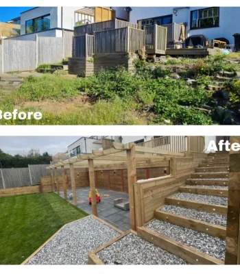 Garden decking installation Bournemouth UK